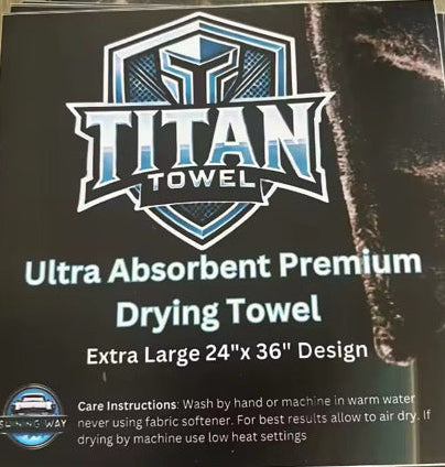 Titan Towel Microfiber Drying Towel